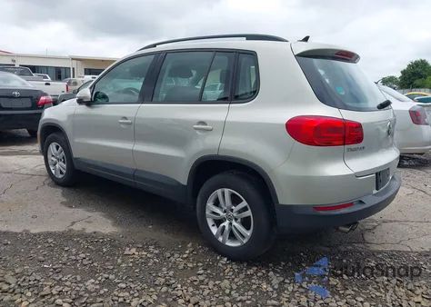 2015 Volkswagen Tiguan S from USA, damaged, VIN WVGAV7AX6FW505987